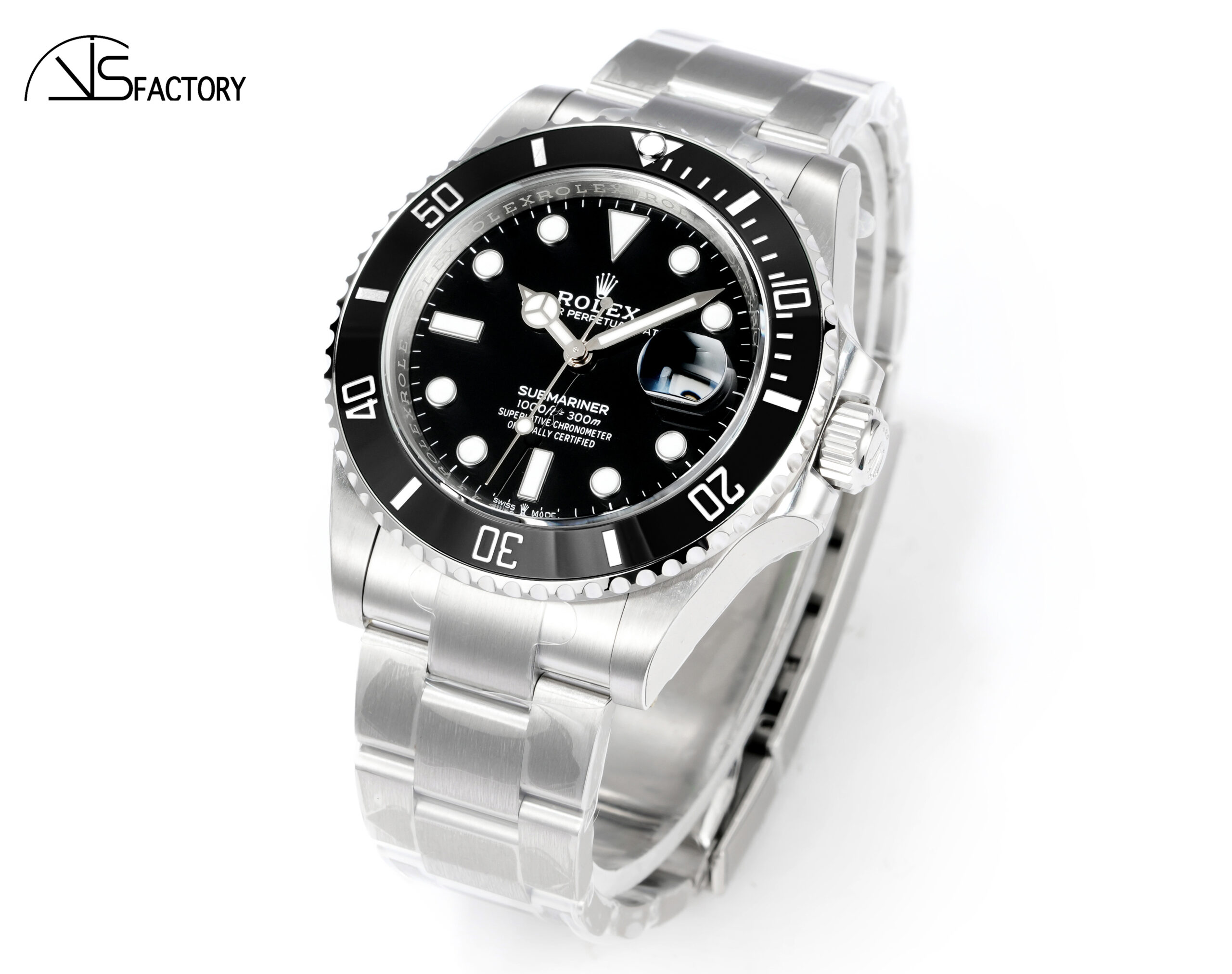 Submariner 41mm 126610 LN Black Ceramic 904L Steel VSF 1:1 Best Edition VS3235 - Image 5