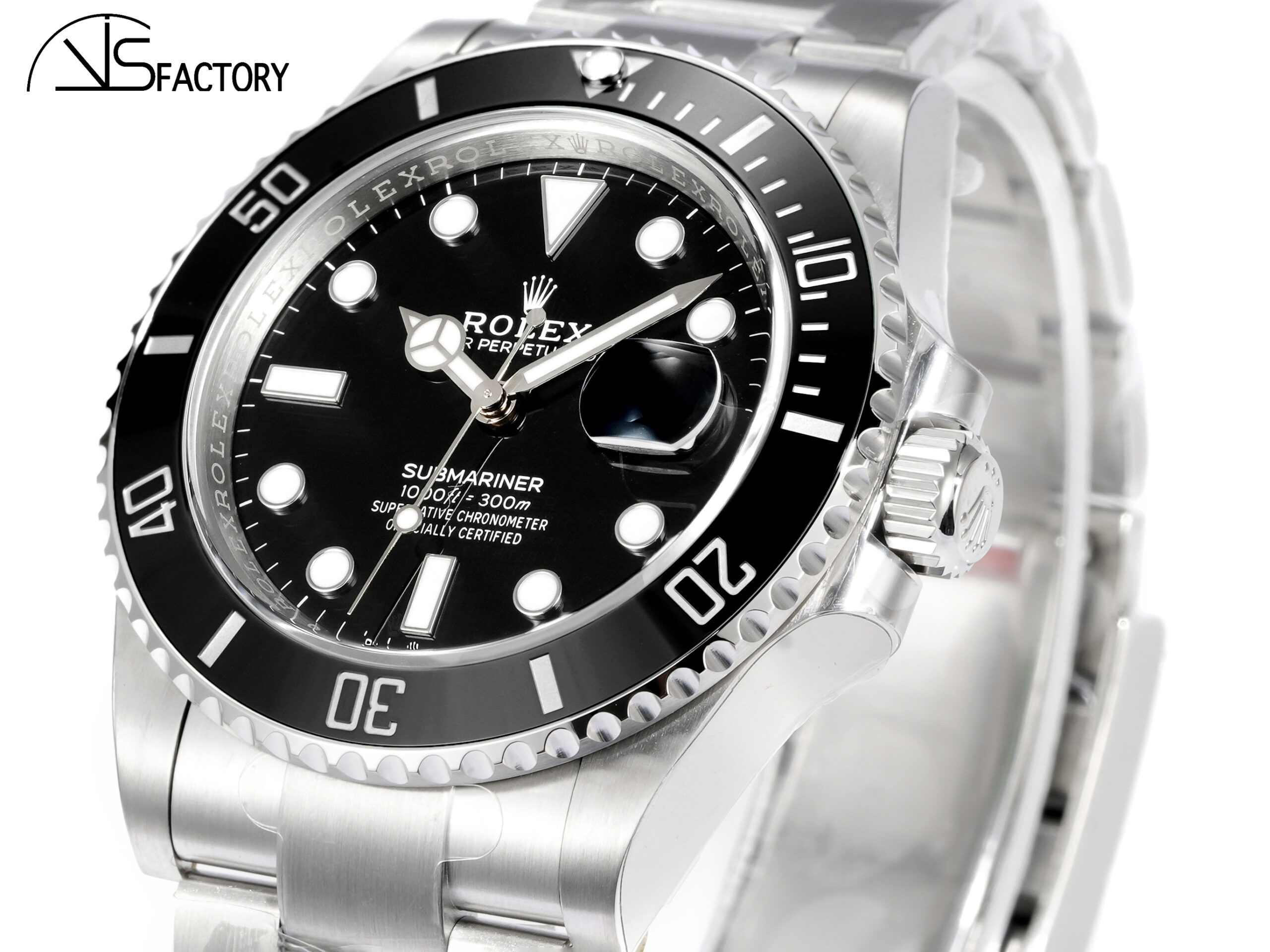 Submariner 41mm 126610 LN Black Ceramic 904L Steel VSF 1:1 Best Edition VS3235 - Image 3