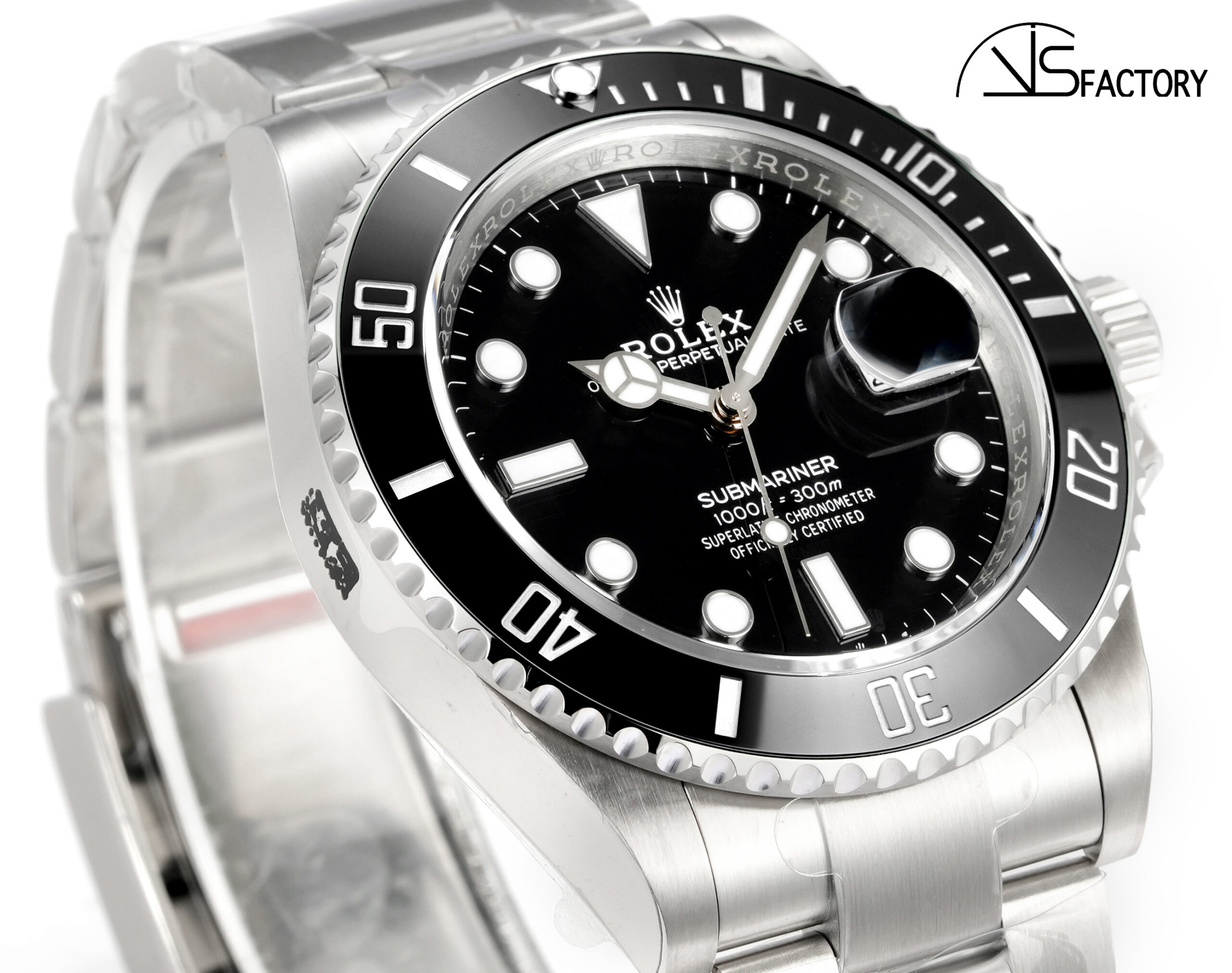 Submariner 41mm 126610 LN Black Ceramic 904L Steel VSF 1:1 Best Edition VS3235 - Image 4