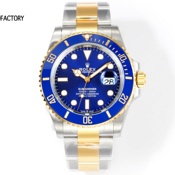 Submariner 41mm 126613 LB SS/YG VSF 1:1 Best Edition Blue Dial on SS/YG Bracelet VS3235