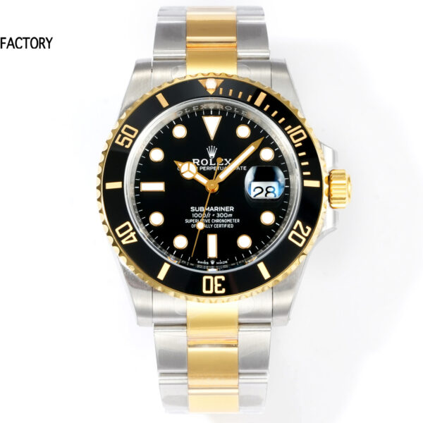 Submariner 41mm 126613 LB SS/YG VSF 1:1 Best Edition Black Dial on SS/YG Bracelet VS3235