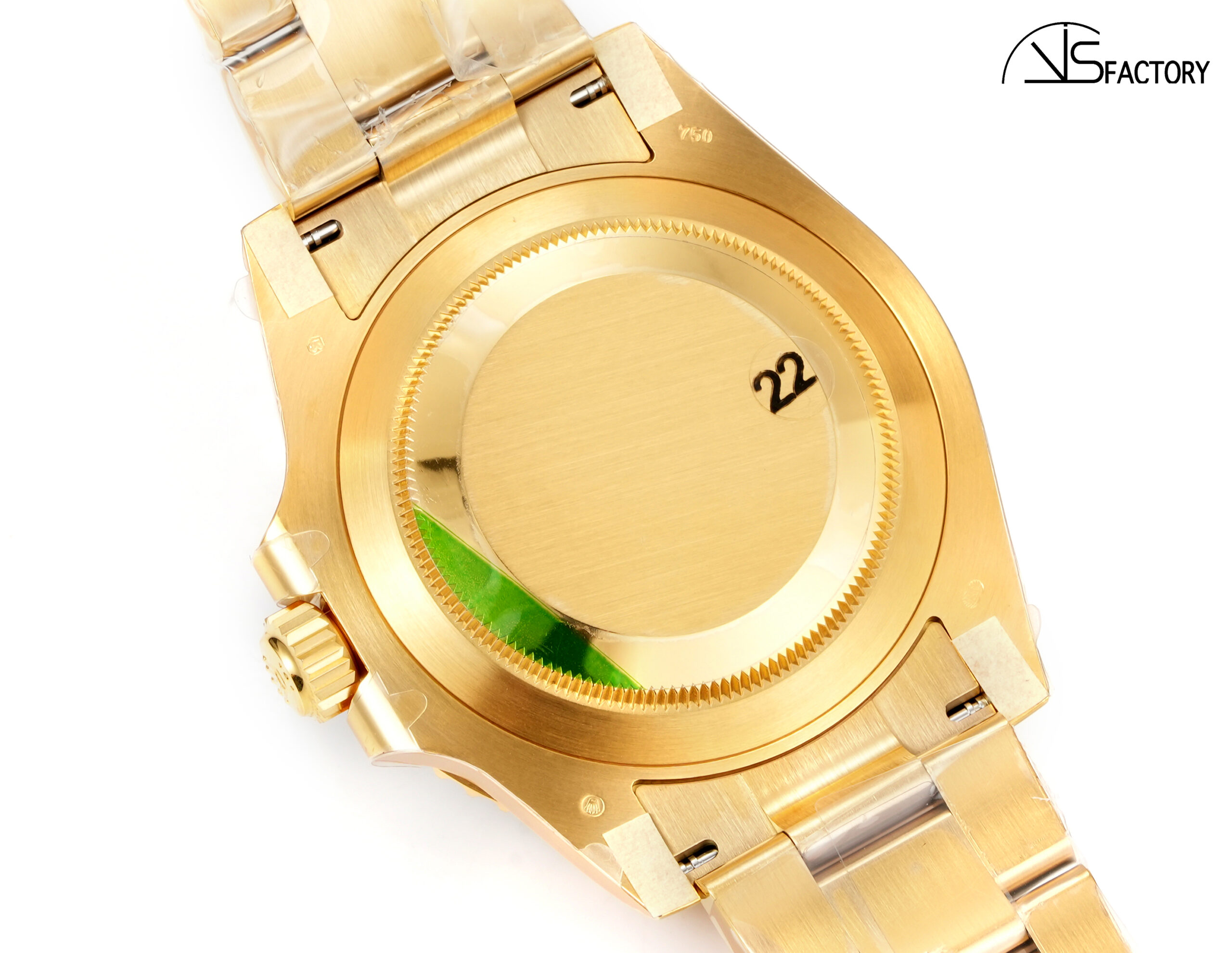 Submariner 126618LN Fullgold 904L Steel VSF 1:1 Best Edition YG/YG Black VSF VS3235 - Image 8