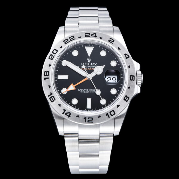 Explorer II 42mm 226570 904L SS ARF 1:1 Best Edition Black Dial on Bracelet SH3285 CHS