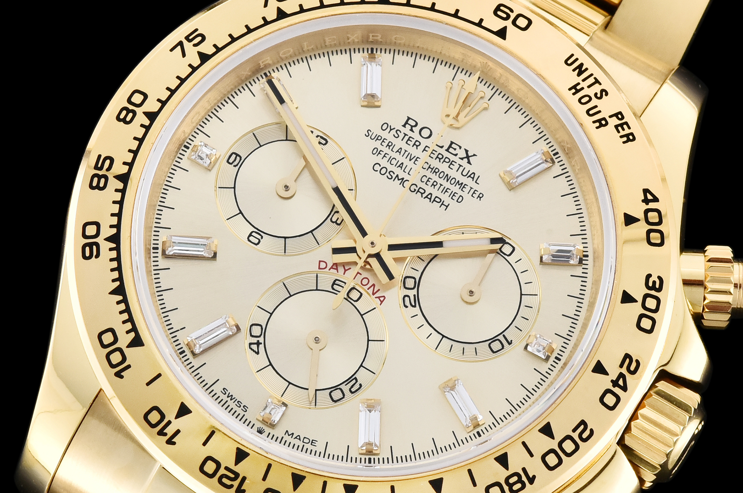 Daytona 116508 QF 1:1 Best Edition White Dial on YG Bracelet SH4130 V3 (Gain Weight) - Image 3
