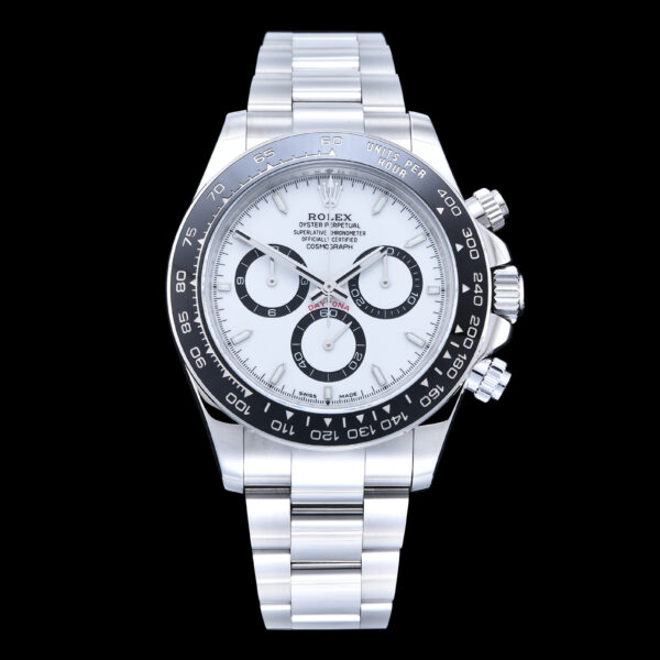 Daytona 126500 UFO 904L Steel SS 1:1 Best Edition White Dial On SS Bracelet UF4131 (Free Sprung)