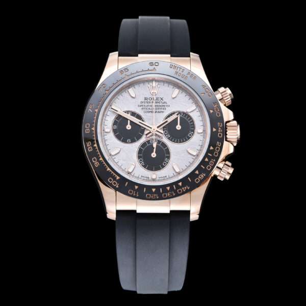 Daytona 126515 Gain Weight V11 QF 1:1 Best Edition Real Meteorite Dial Stick Markers On Oysterflex Strap SH4131