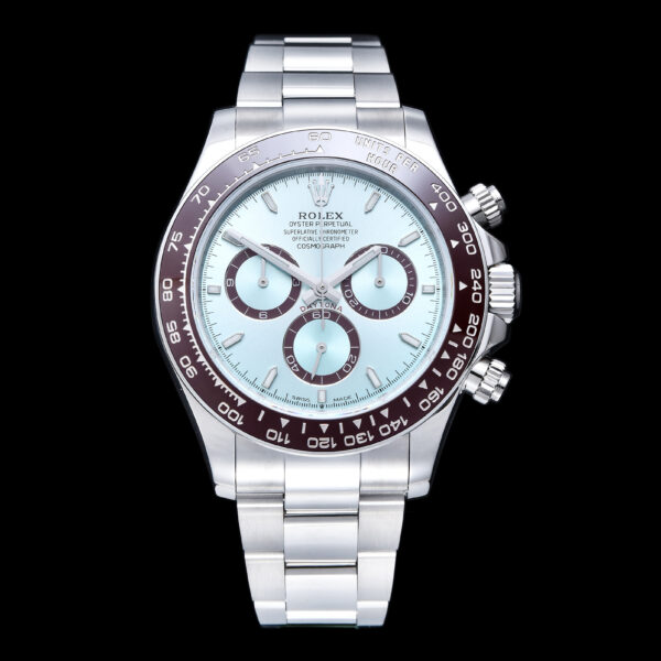 Daytona 126506 Gain Weight QF 1:1 Best Edition Ice Blue Dial Stick Markers on Bracelet SH4131 V6