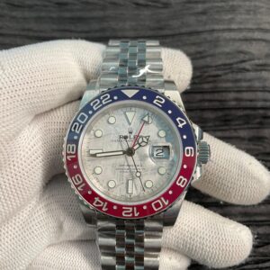 GMT-Master II 126719 BLRO Blue/Red V8 Gain Weight 904L SS QF 1:1 Best Edition Meteorite Dial On Oyster Bracelet DD3285 CHS