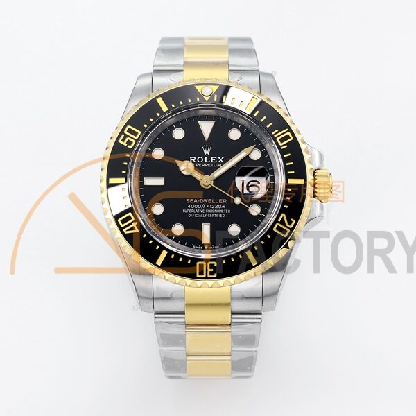 Sea-Dweller 126603 VSF 1:1 Best Edition Black Dial on SS/YG Bracelet VS3235