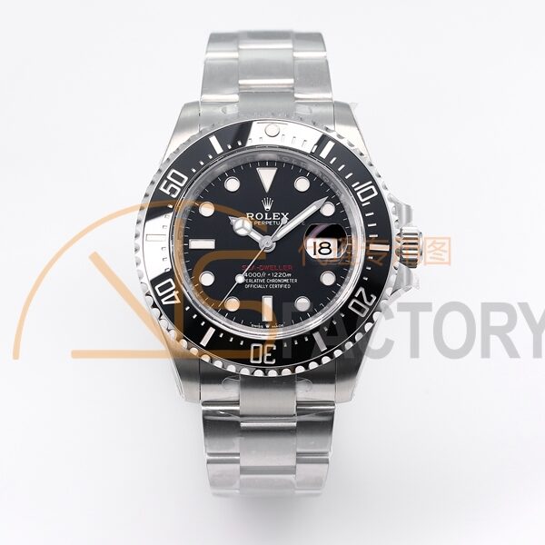 Sea-Dweller 126600 VSF 1:1 Best Edition Black Dial On 904L SS Case and Bracelet VS3235