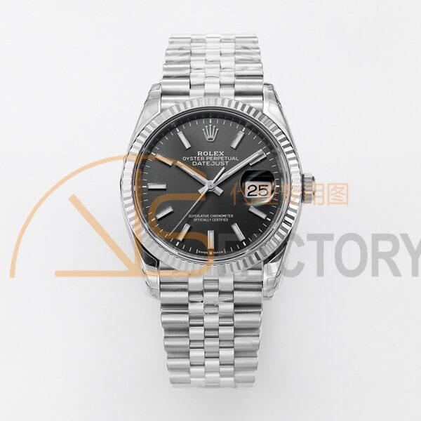 DateJust 36 SS 126234 VSF 1:1 Best Edition 904L Steel Black Dial on Jubilee Bracelet VS3235