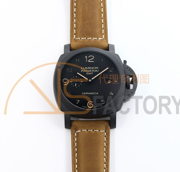 PAM 441 O REAL CERAMIC V2 VSF 1:1 SUPER CLONE P9001 BEST ON BROWN ASSO STRAP