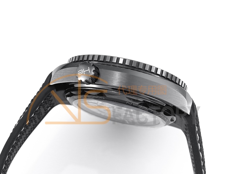 Planet Ocean 45.5mm Deep Black Real Ceramic VSF 1:1 Best Edition on Black Nylon Strap A8906 Super Clone - Image 5