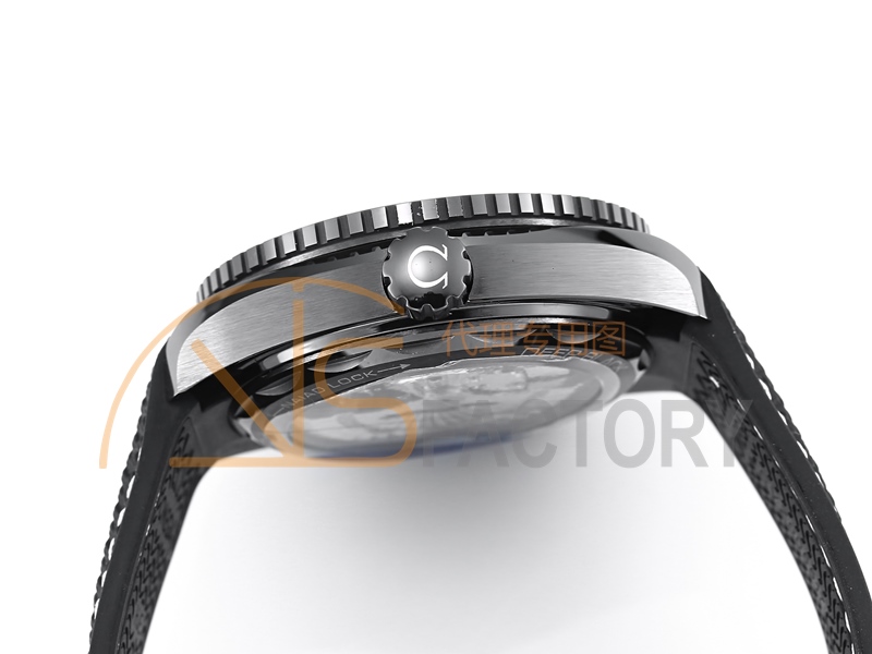 Planet Ocean 45.5mm Deep Black Real Ceramic VSF 1:1 Best Edition on Black Nylon Strap A8906 Super Clone - Image 6