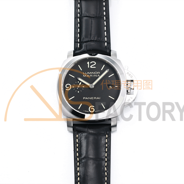 PAM312 R VSF 1:1 Best Edition on Black Leather Strap P.9000 Super Clone V2