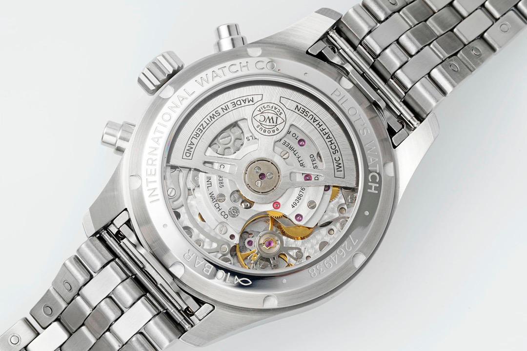 Pilot Watch IW388113 SS APSF 1:1 Best Edition Blue Dial On SS Bracelet A69385 - Image 8