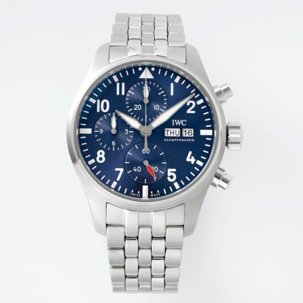 Pilot Watch IW388113 SS APSF 1:1 Best Edition Blue Dial On SS Bracelet A69385