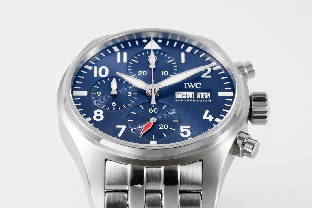 Pilot Watch IW388113 SS APSF 1:1 Best Edition Blue Dial On SS Bracelet A69385 - Image 5