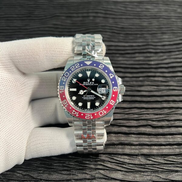 GMT-Master II 126710 BLRO V3 904L SS VSF 1:1 Best Edition Black Dial On Jubilee Bracelet DD3285 CHS