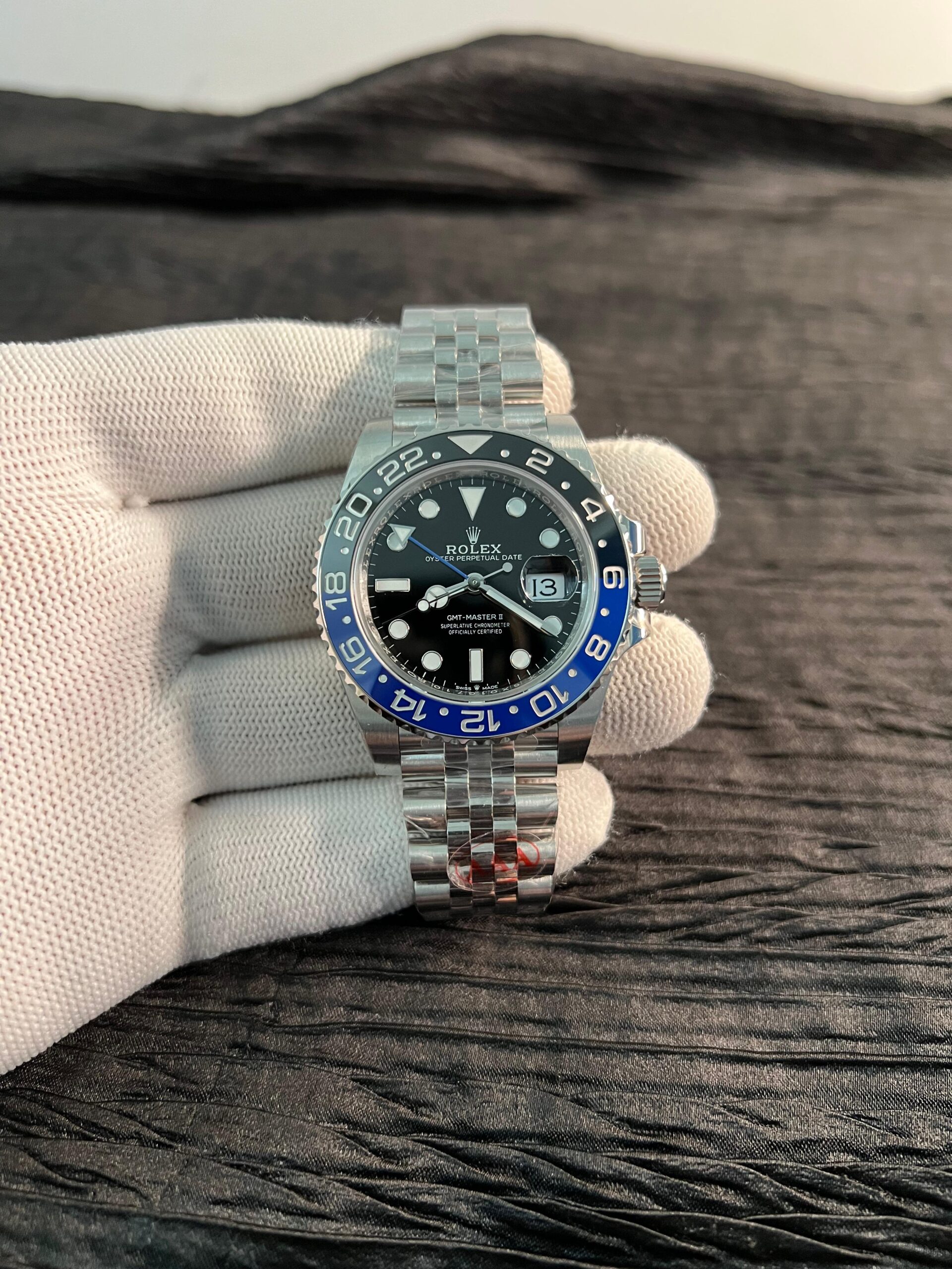 GMT-Master II 126710 BLNR 904L SS V3 VSF 1:1 Best Edition Black Dial On Jubilee Bracelet DD3285 CHS