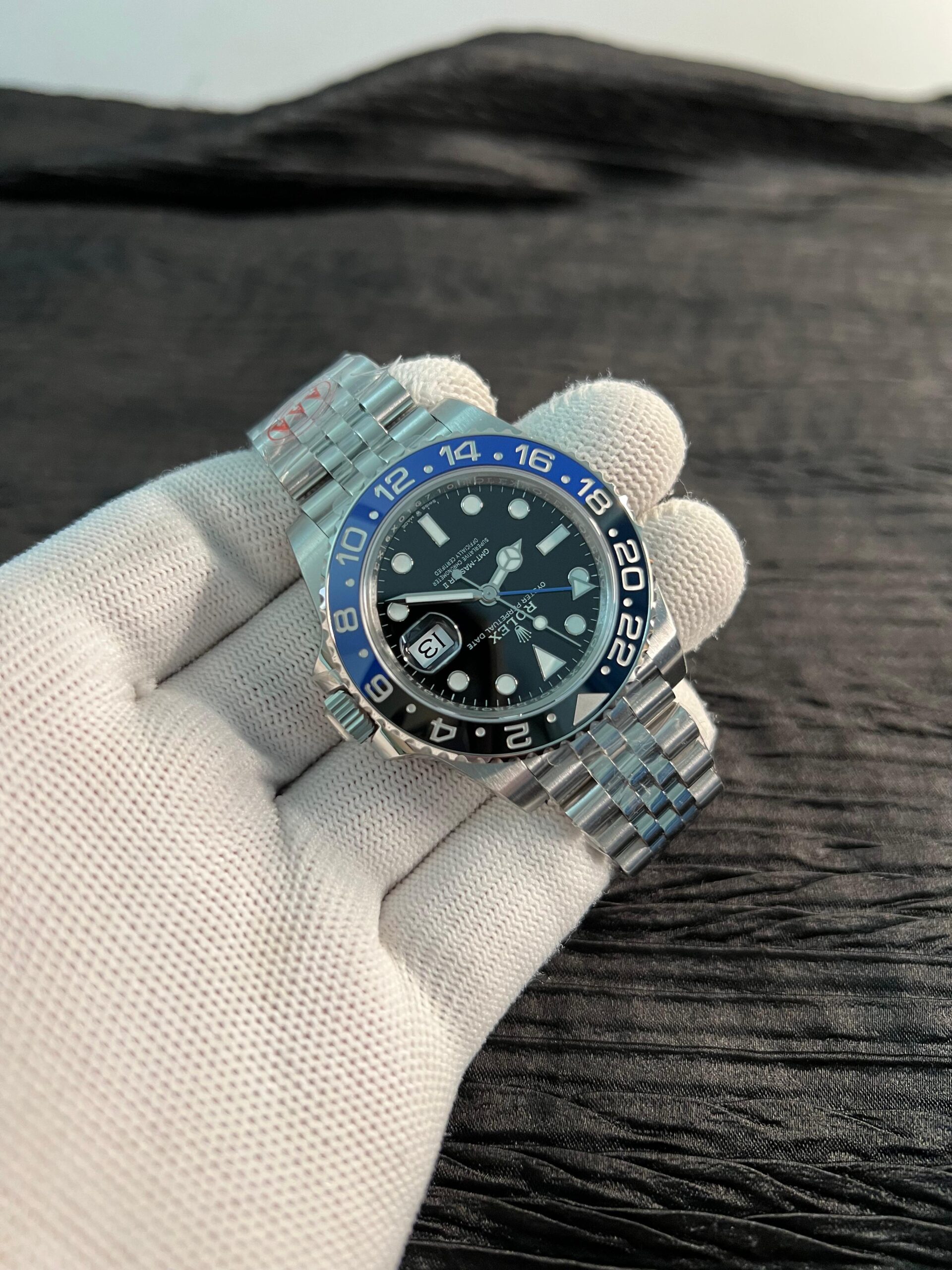 GMT-Master II 126710 BLNR 904L SS V3 VSF 1:1 Best Edition Black Dial On Jubilee Bracelet DD3285 CHS - Image 4