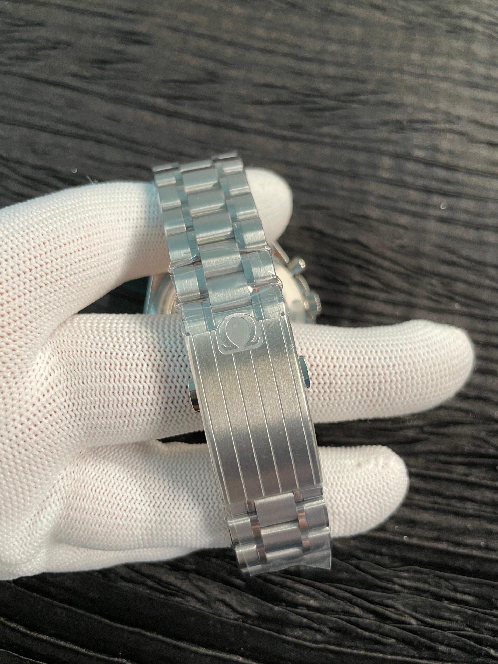 Speedmaster Professional SS N1F Best Edition Black Dial On SS Bracelet Asian 3861 - Image 9