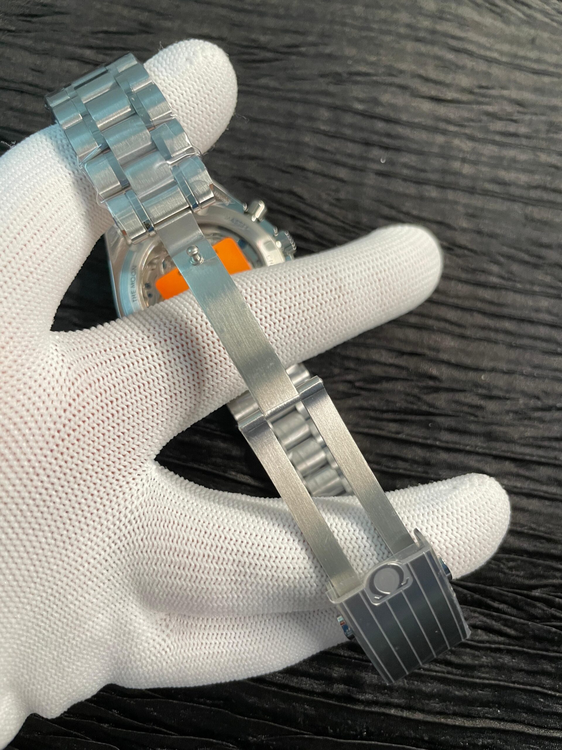 Speedmaster Professional SS N1F Best Edition Black Dial On SS Bracelet Asian 3861 - Image 8