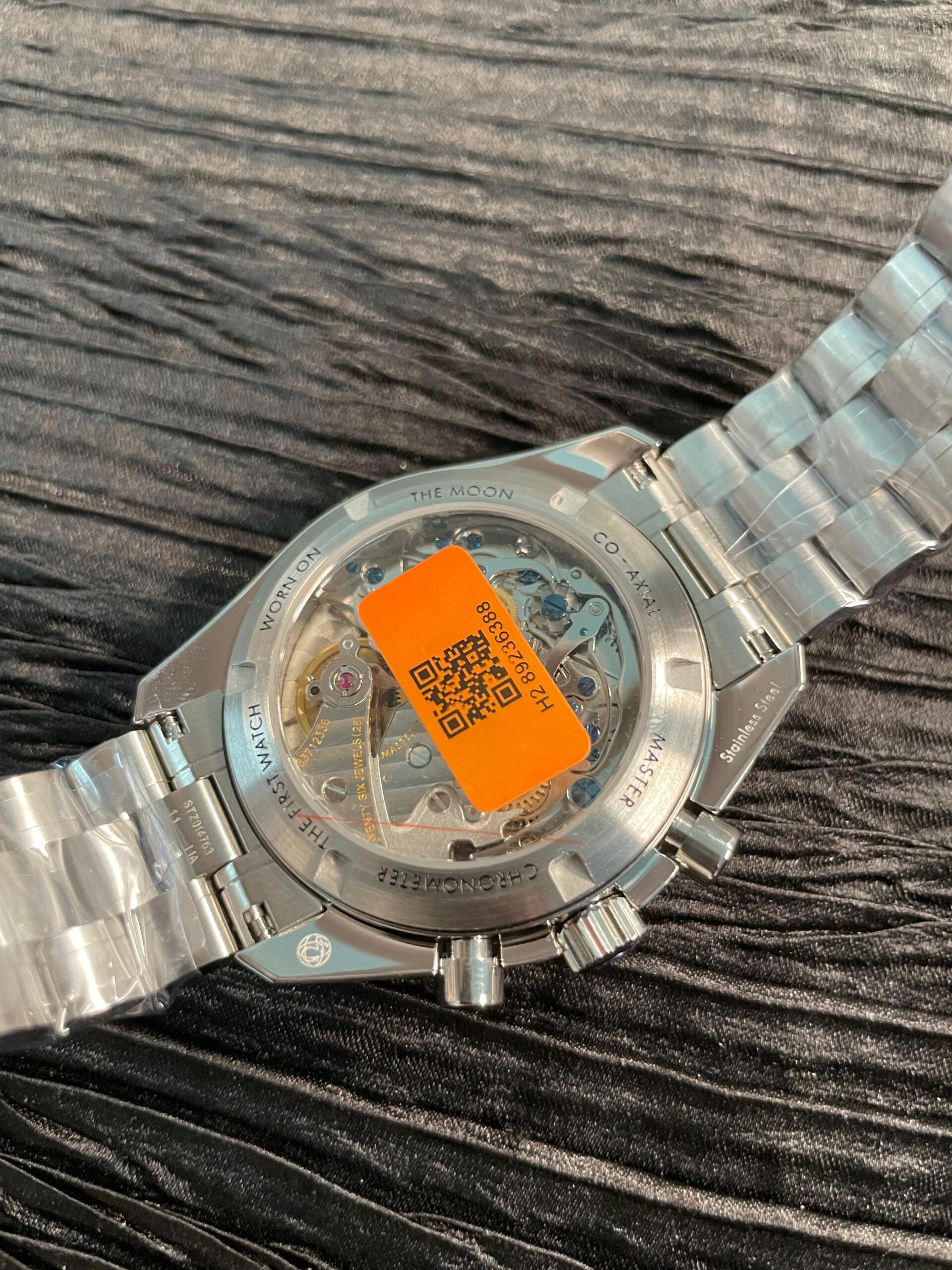 Speedmaster Professional SS N1F Best Edition Black Dial On SS Bracelet Asian 3861 - Image 7