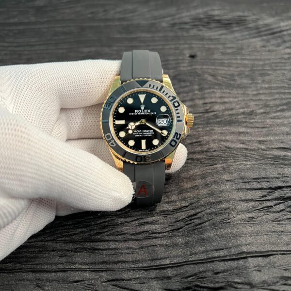 Yacht 42mm 226658 3D Black Ceramic Bezel Gain Weight V2 VSF 1:1 Best Edition On Oysterflex Strap VS3235