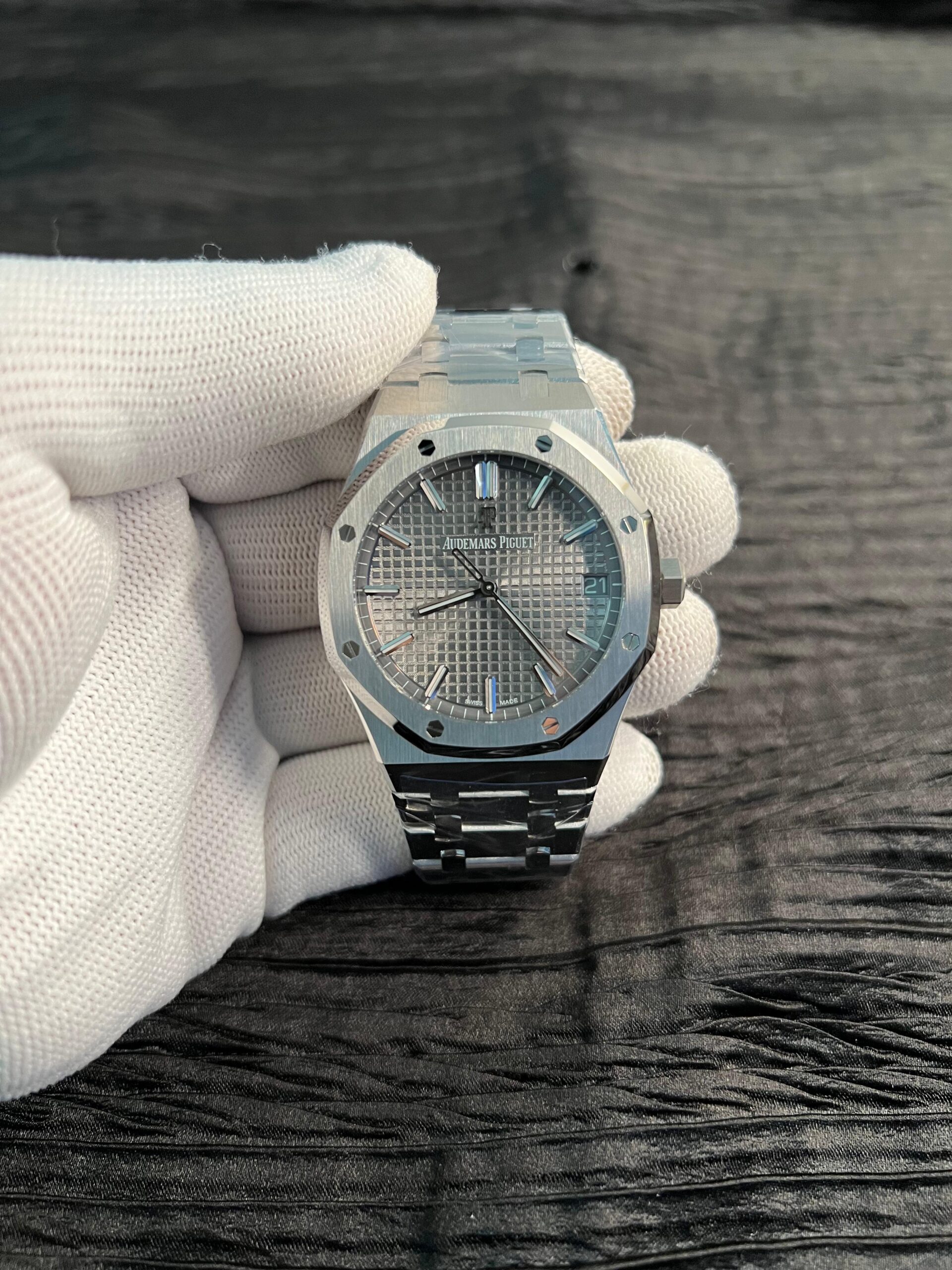 RO 15500 SS VSF 1:1 Best Edition Gray Dial On SS Bracelet Super Clone DD4302