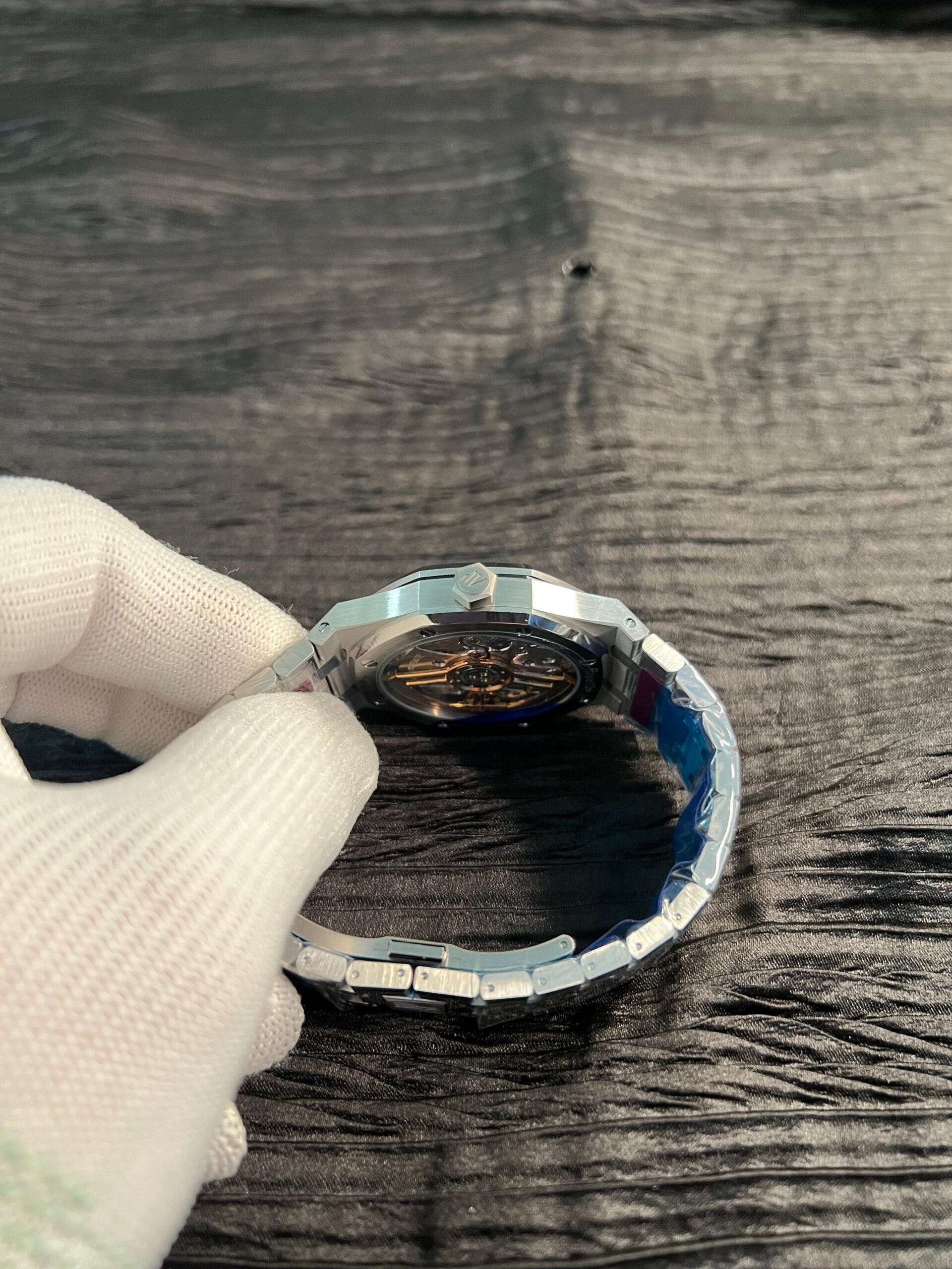 RO 15500 SS VSF 1:1 Best Edition Gray Dial On SS Bracelet Super Clone DD4302 - Image 5