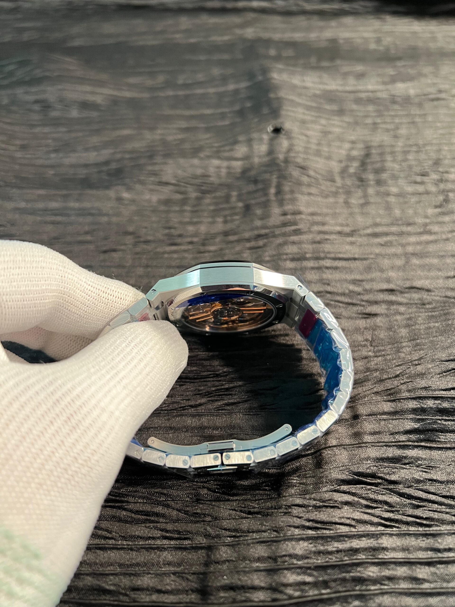 RO 15500 SS VSF 1:1 Best Edition Gray Dial On SS Bracelet Super Clone DD4302 - Image 6