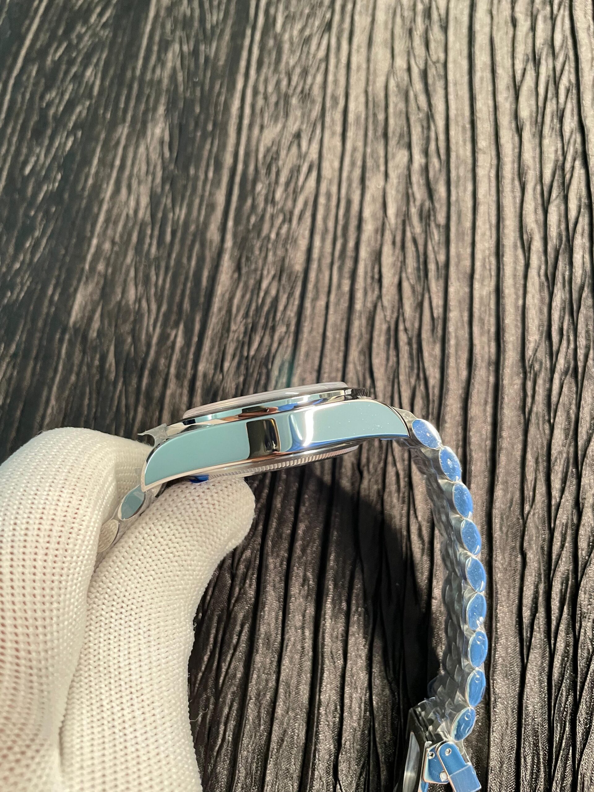 Black Bay Chrono M79360N SS ZF 1:1 Best Edition Pink Dial On SS Bracelet DD7750 - Image 6