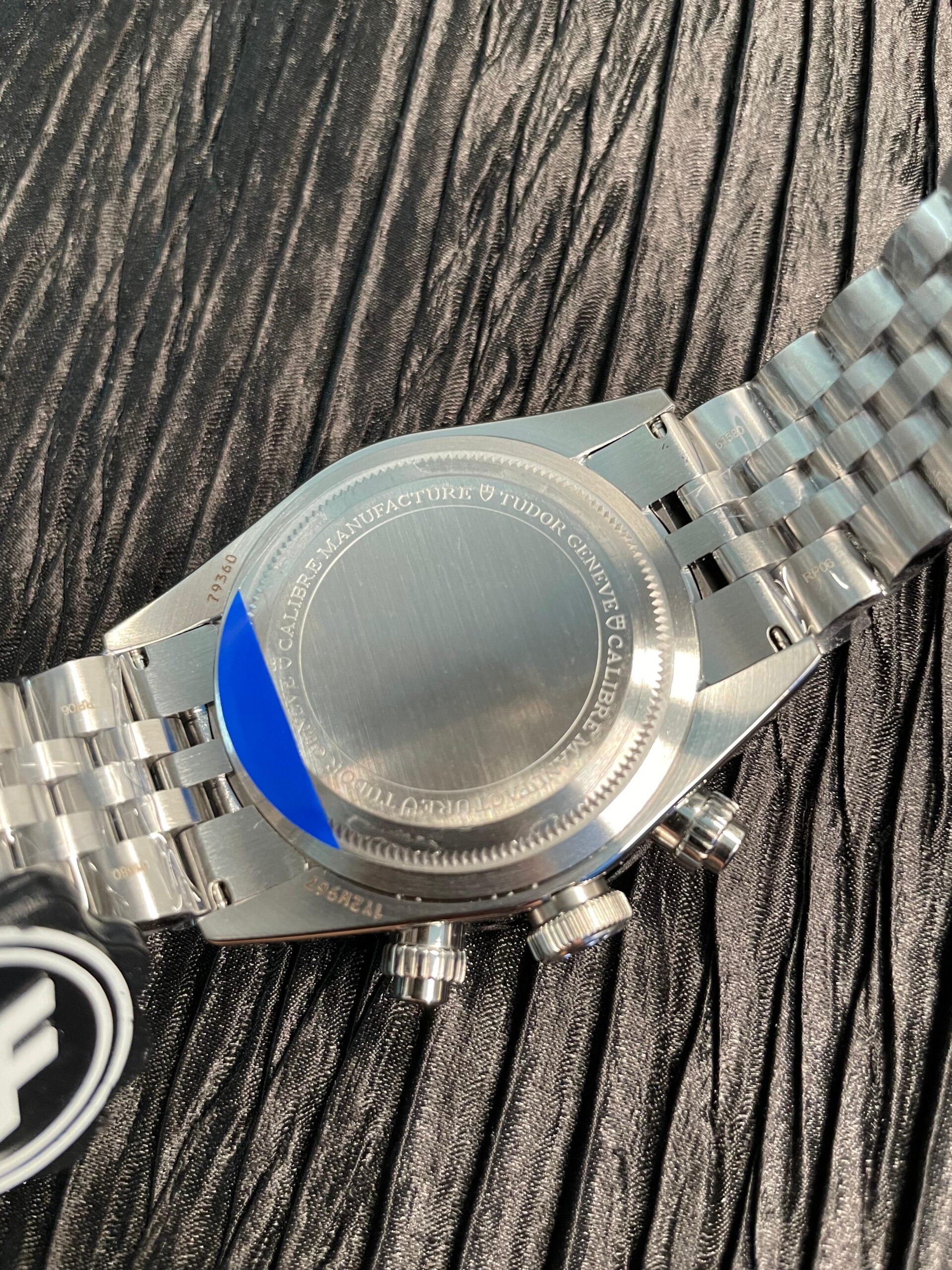 Black Bay Chrono M79360N SS ZF 1:1 Best Edition Pink Dial On SS Bracelet DD7750 - Image 7