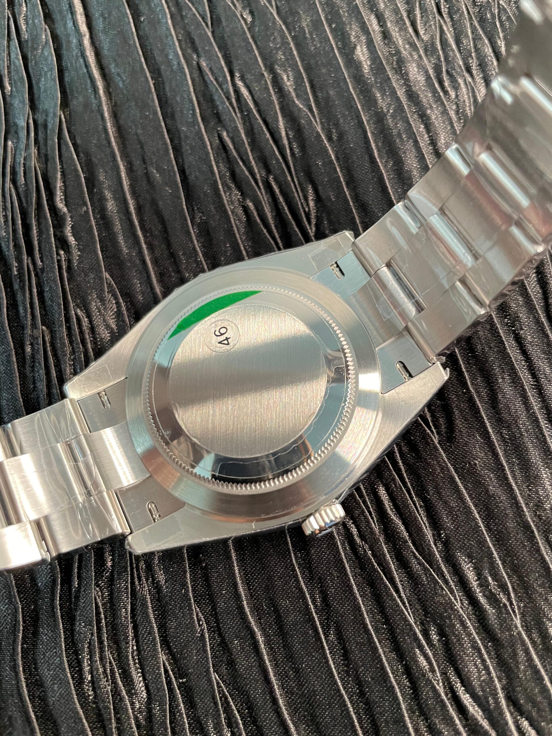 Date 41 126300 904L SS V2 VSF 1:1 Best Edition Gray Dial Green Roman Marker On Oyster Bracelet DD3235 - Image 7