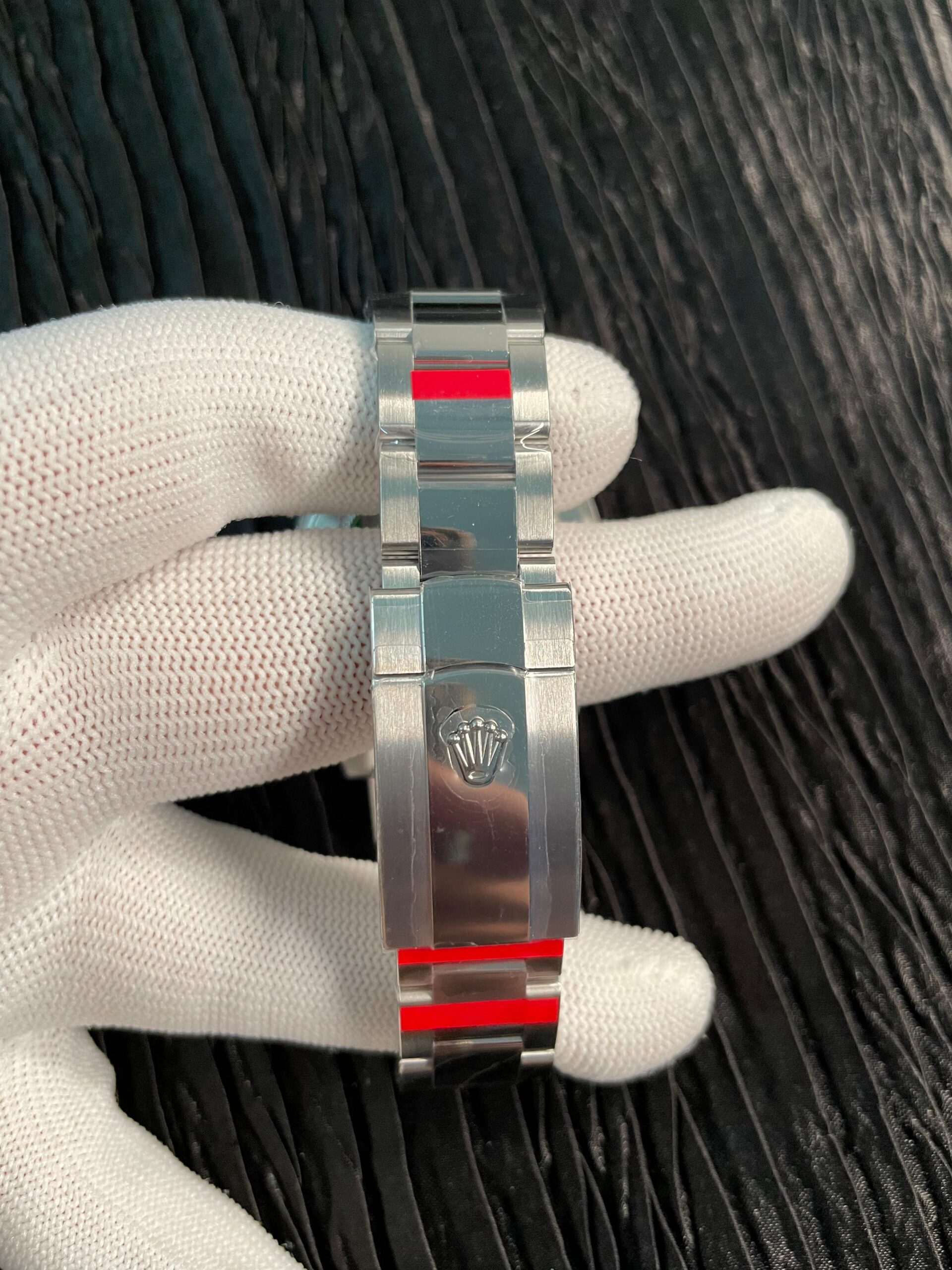 Date 41 126300 904L SS V2 VSF 1:1 Best Edition Gray Dial Green Roman Marker On Oyster Bracelet DD3235 - Image 9