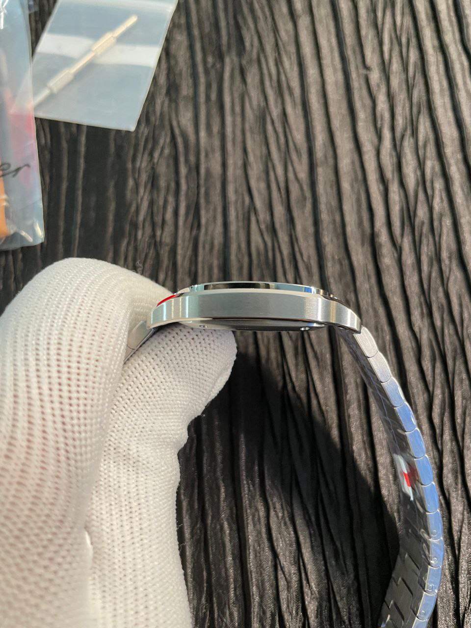 Santos de Carti 35mm SS BVF 1:1 Best Edition White Dial on SS SmartLinks Bracelet MIYOTA 9015 - Image 6