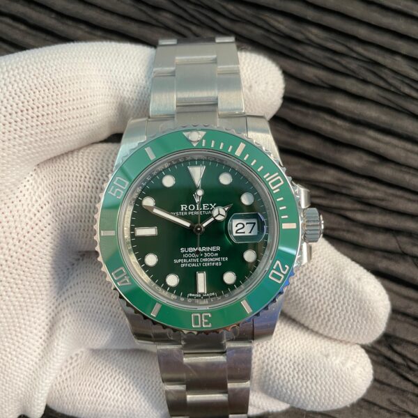 Sub 116610 LV Green Ceramic 904L Steel VSF 1:1 Best Edition VS3135