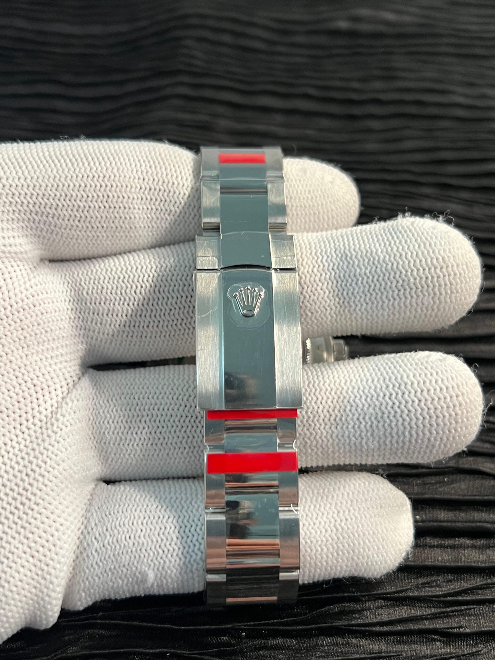Milgauss 116400 GV Real Green Sapphire 904L SS VSF 1:1 Best Edition Black Dial on 904L SS Bracelet SA3131 - Image 9