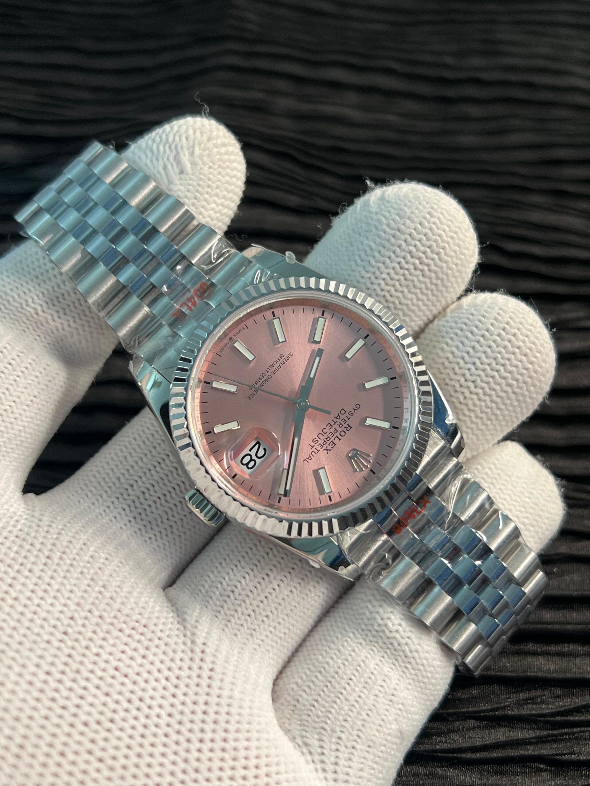 Date 36mm 126234 904 SS QF V8 1:1 Best Edition Silver Dial Stick Marker On Jubilee Bracelet VR3235 Weighted - Image 4