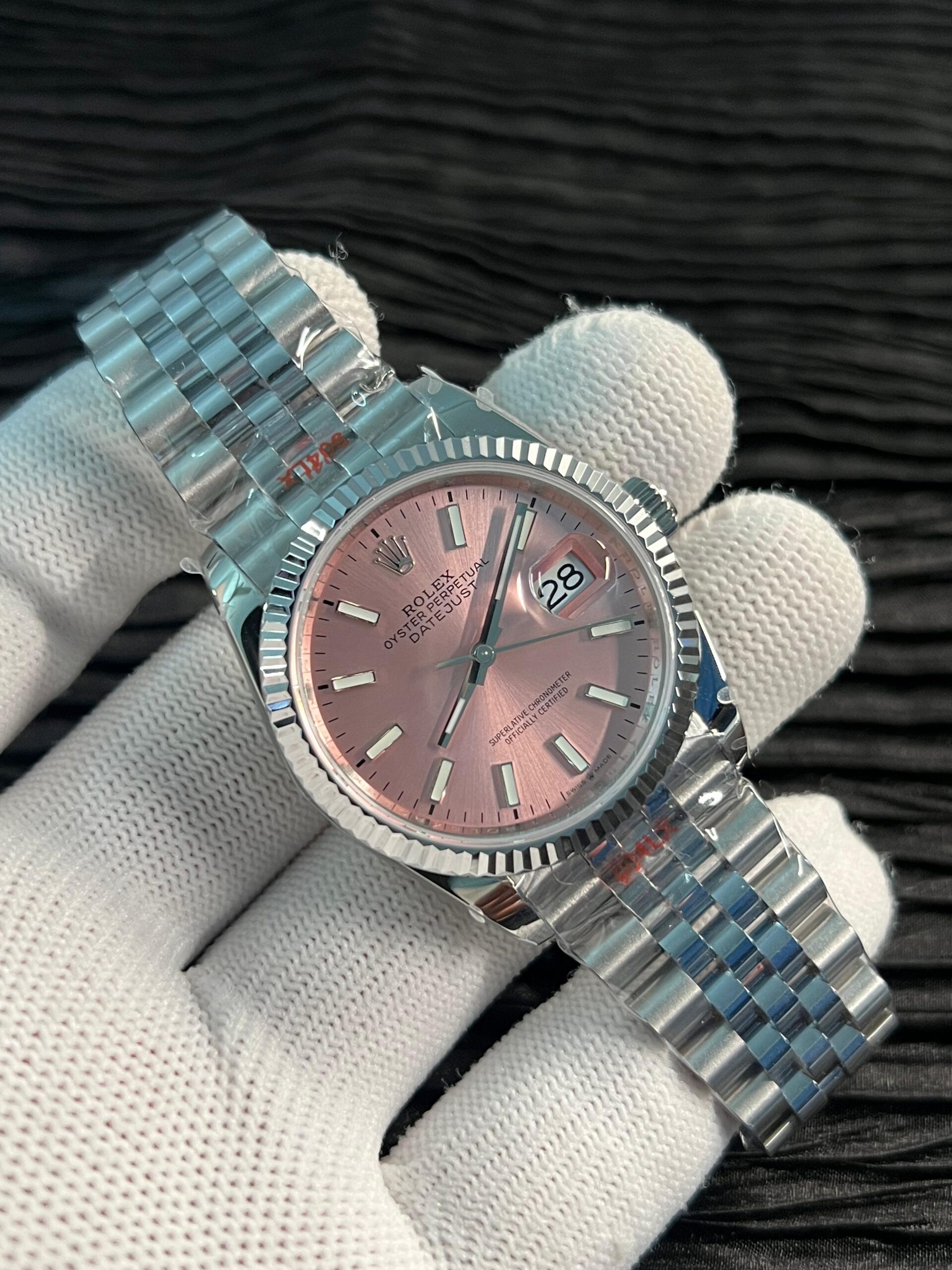 Date 36mm 126234 904 SS QF V8 1:1 Best Edition Silver Dial Stick Marker On Jubilee Bracelet VR3235 Weighted - Image 3