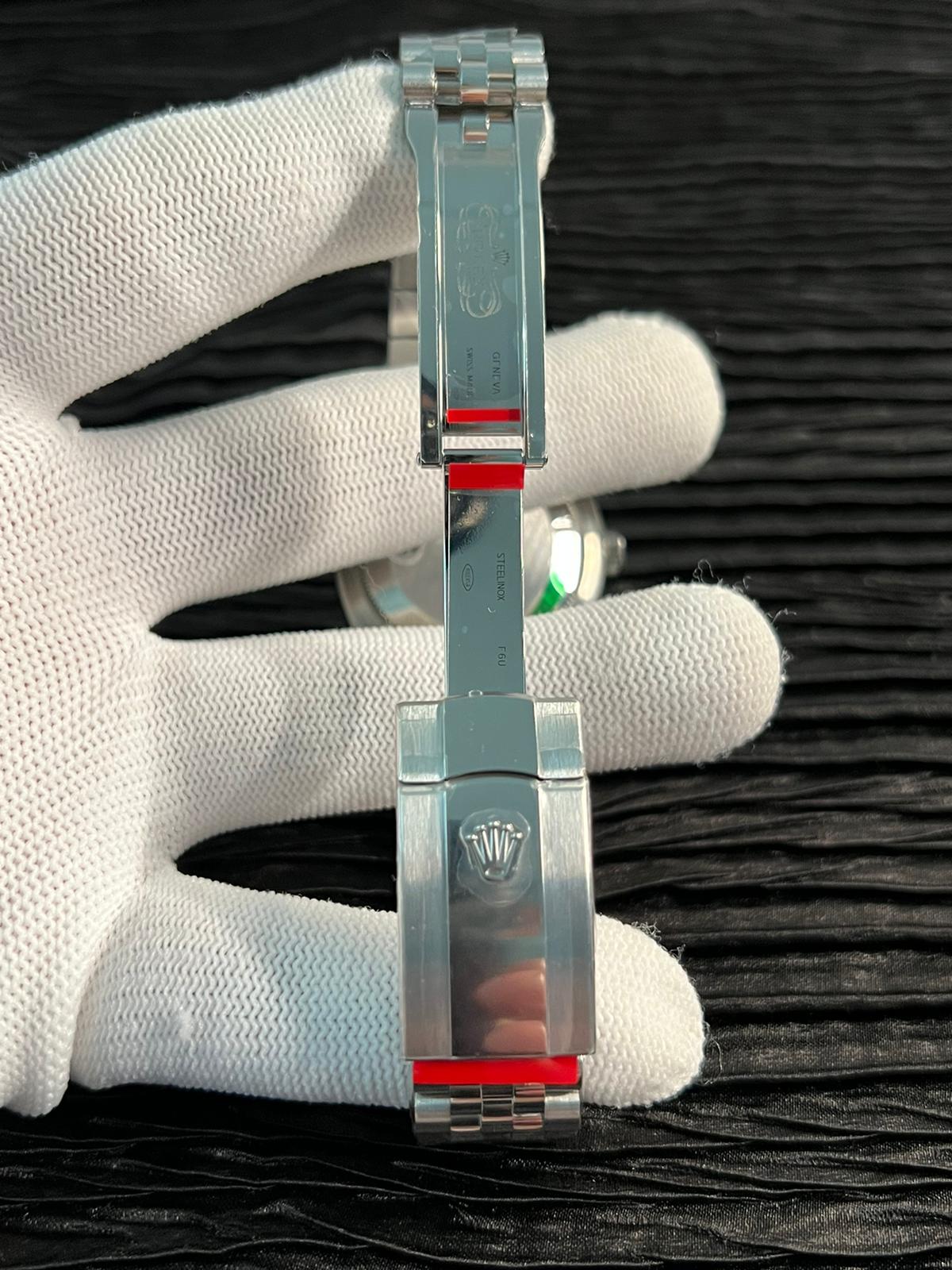 Date 41 126334 904L SS V2 VSF 1:1 Best Edition Green Ombre Dial Stick Marker On Jubilee Bracelet DD3235 - Image 8