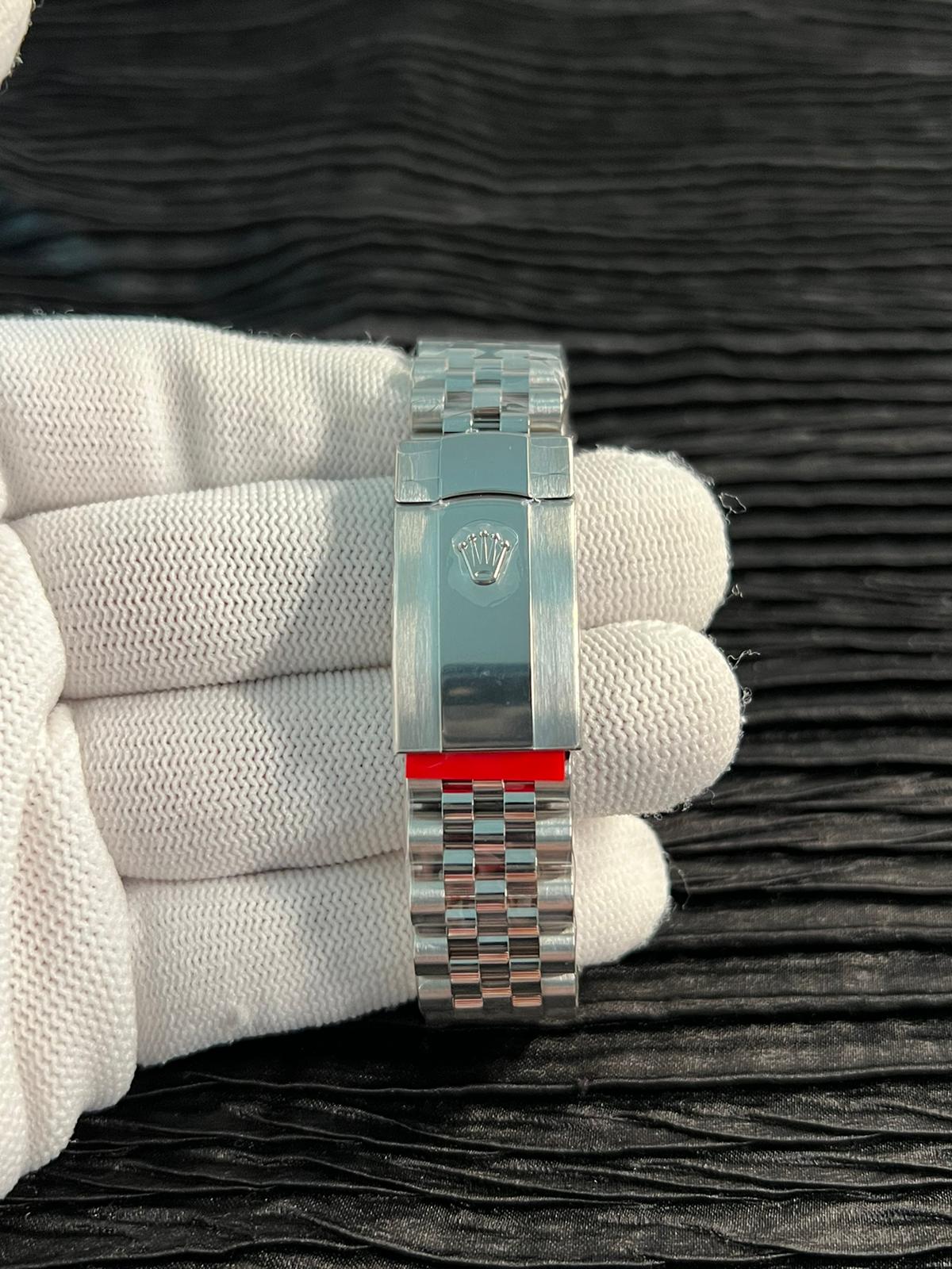 Date 41 126334 904L SS V2 VSF 1:1 Best Edition Green Ombre Dial Stick Marker On Jubilee Bracelet DD3235 - Image 9