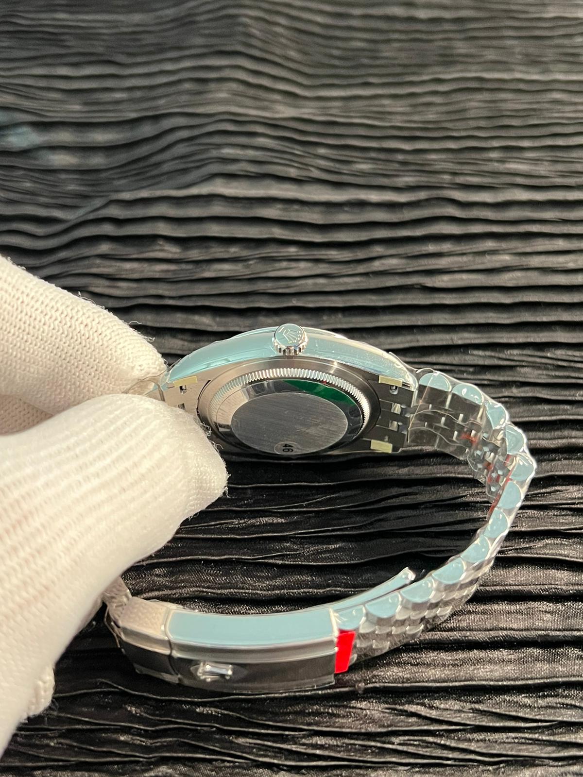 Date 41 126334 904L SS V2 VSF 1:1 Best Edition Green Ombre Dial Stick Marker On Jubilee Bracelet DD3235 - Image 5