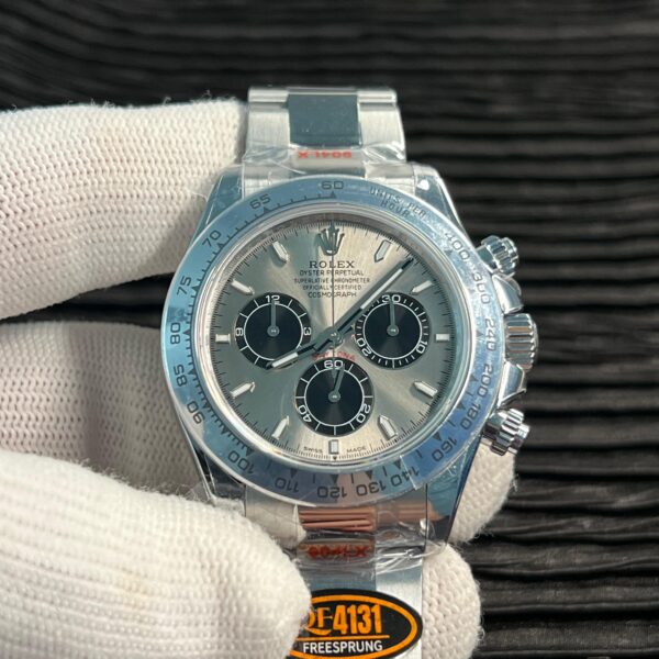 Dayto 126509 QF 1:1 Best Edition Gray/Black Dial on SS Bracelet JH4131 (Free Sprung) V18 ca. 217grams weight
