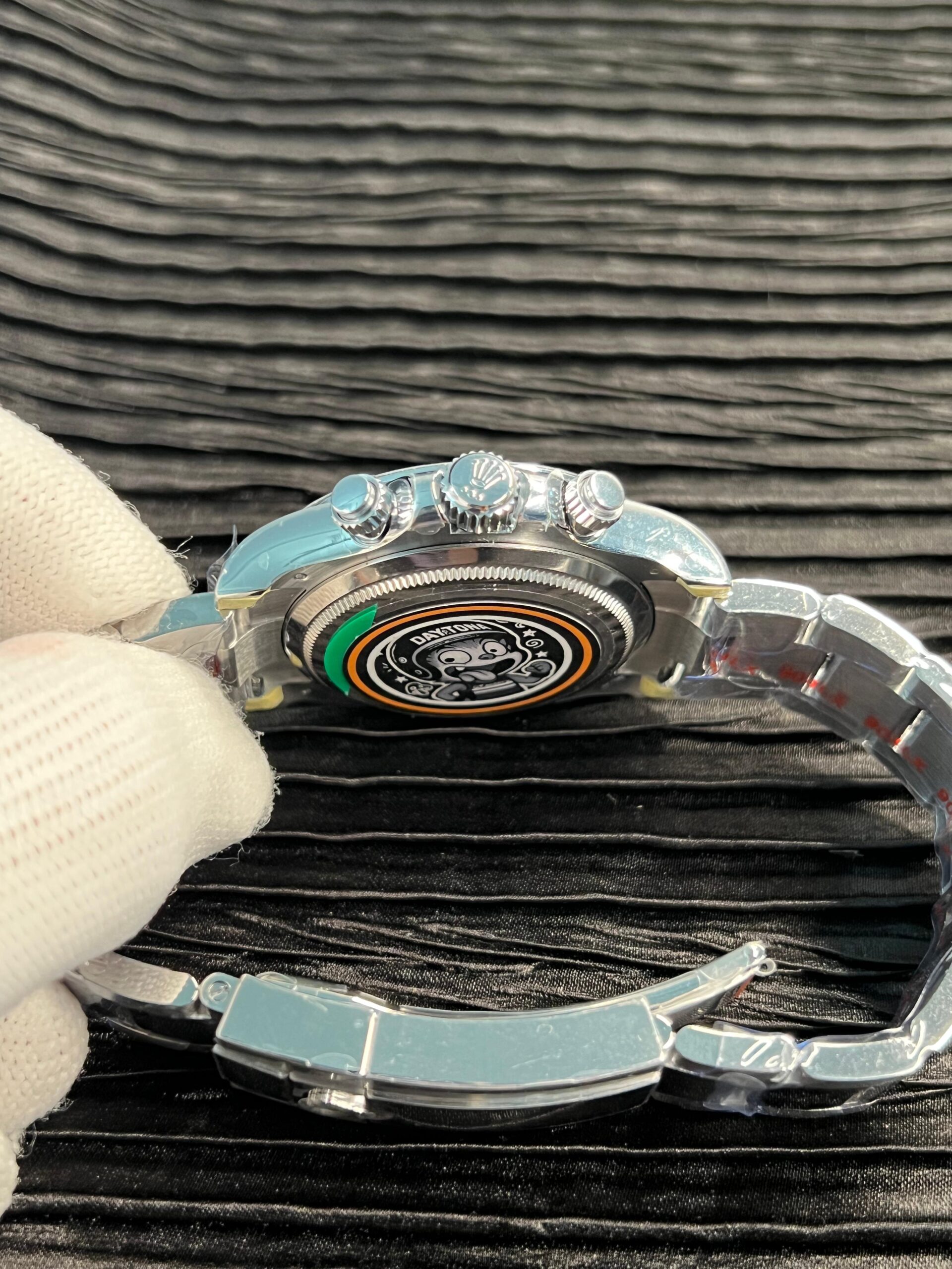 Dayto 126509 QF 1:1 Best Edition Gray/Black Dial on SS Bracelet JH4131 (Free Sprung) V18 ca. 217grams weight - Image 5