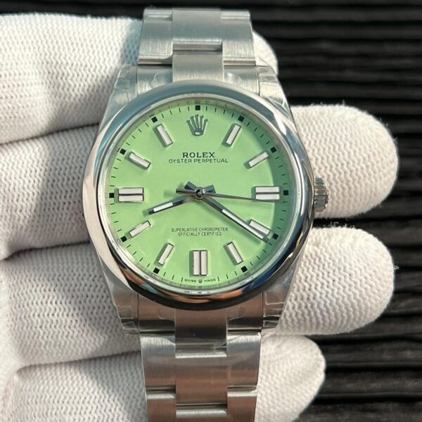 Oyster Perpetual 36mm 126000 904L VSF 1:1 Best Edition 2025 Mint Green Dial on 904L SS Bracelet VS3230