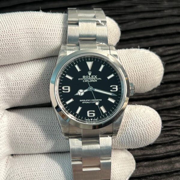 Explorer 124270 36mm 904L SS VSF 1:1 Best Edition Black Dial On 904L SS Bracelet VS3230