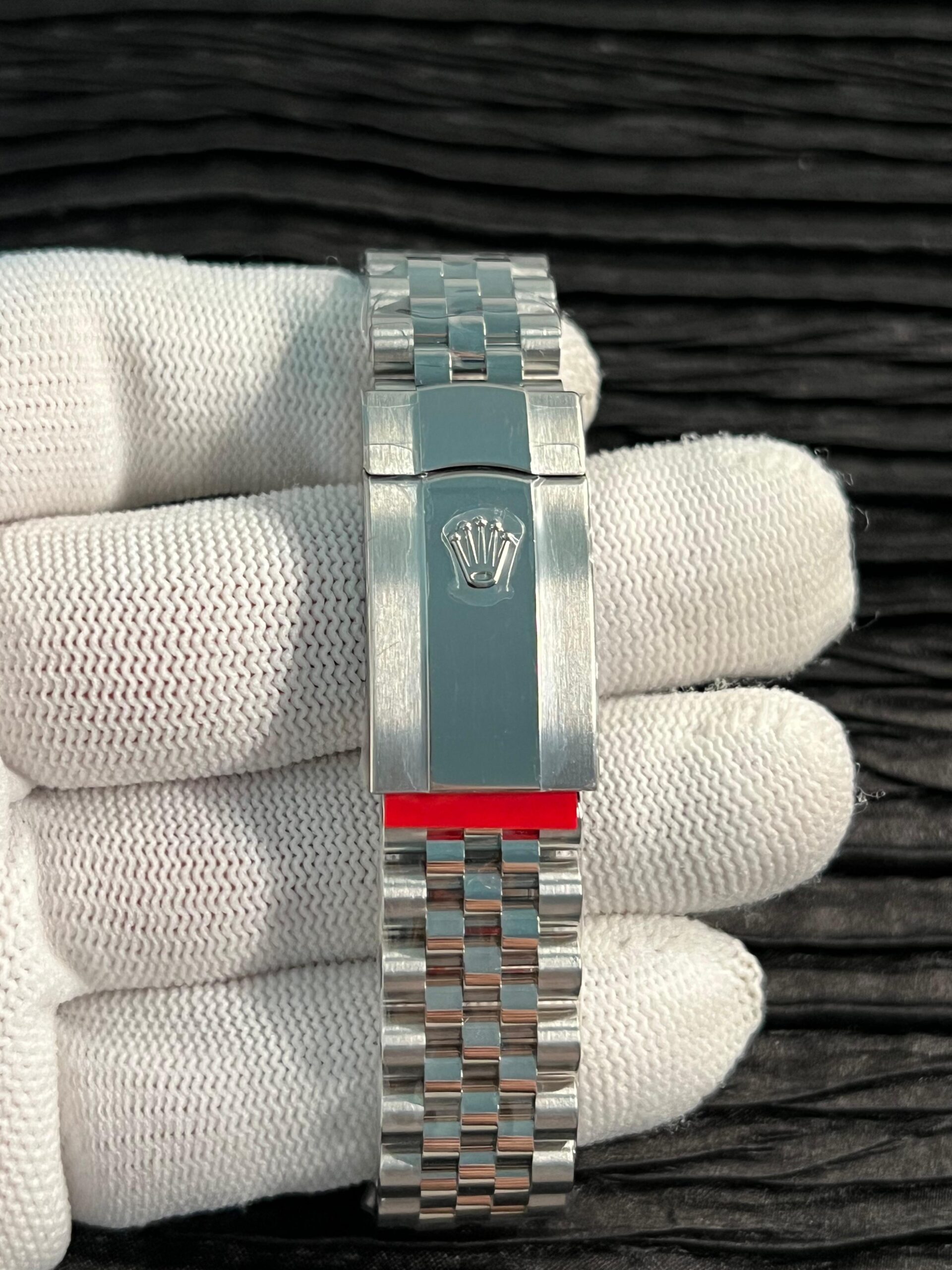 Date 41 126334 904L SS V2 VSF 1:1 Best Edition Gray Dial Green Roman Marker On Jubilee Bracelet DD3235 - Image 9