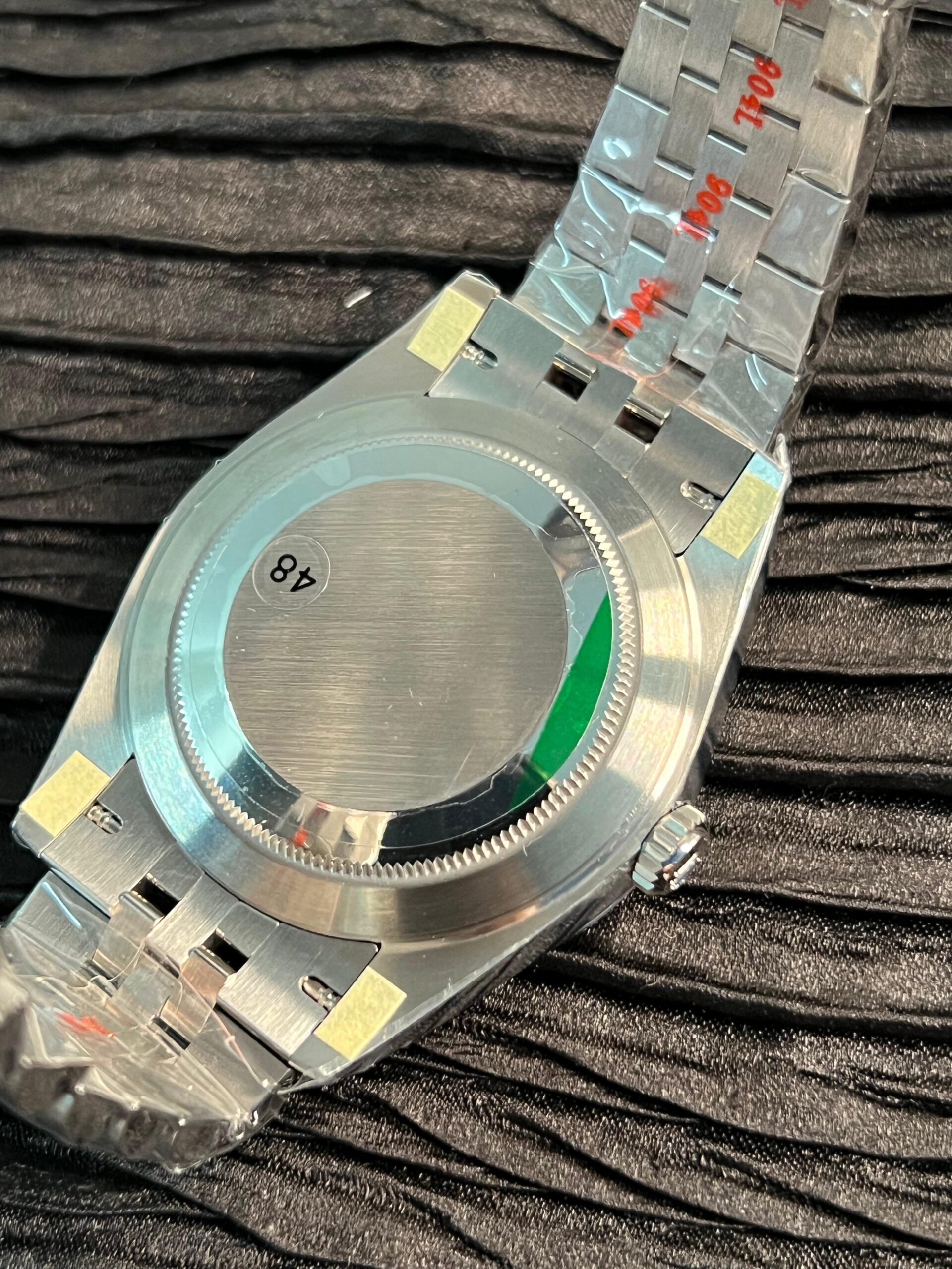 Date 41 126334 904L SS V2 VSF 1:1 Best Edition Gray Dial Green Roman Marker On Jubilee Bracelet DD3235 - Image 7